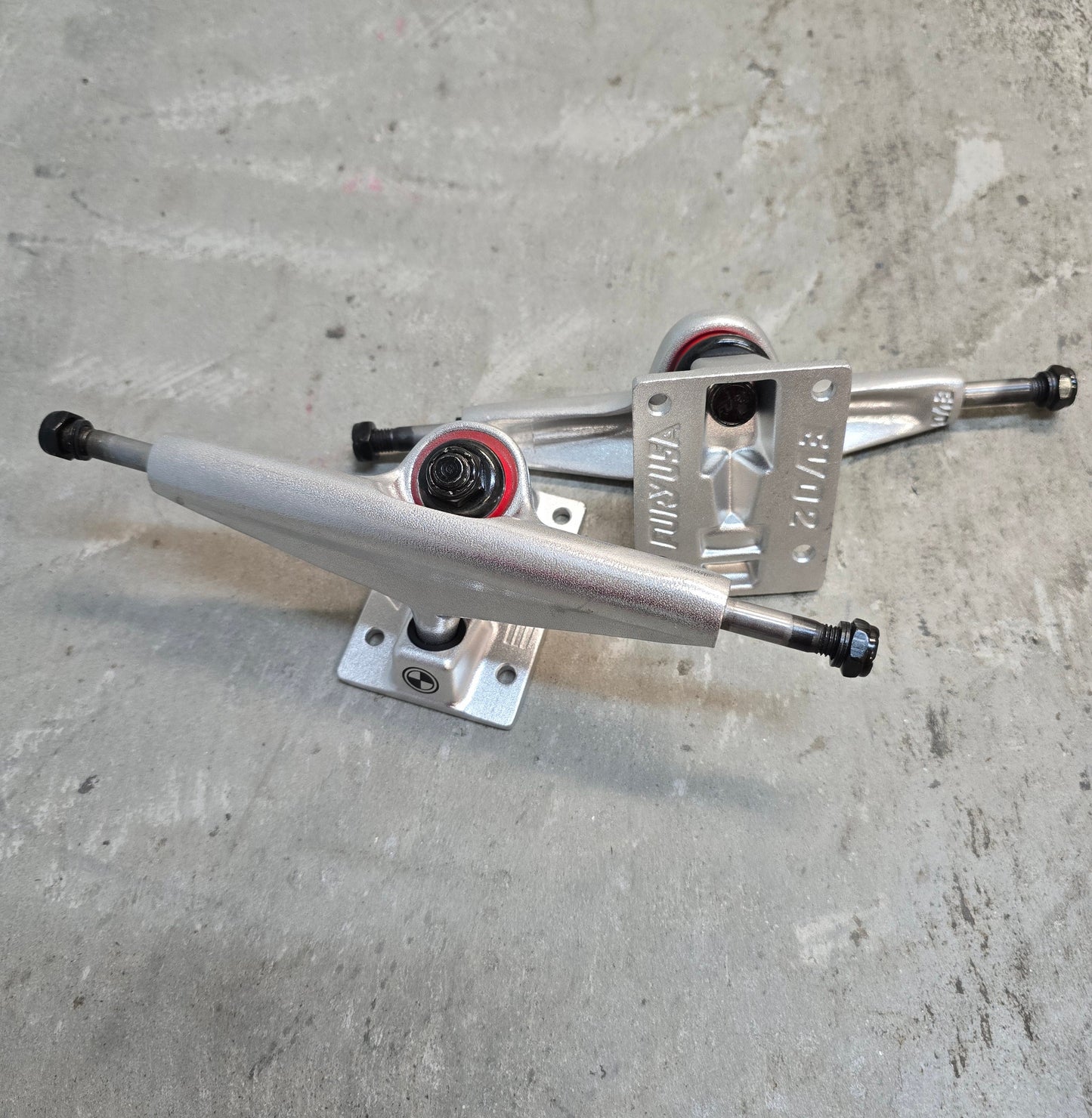 Fury Trucks Evo2 Raw-Silver