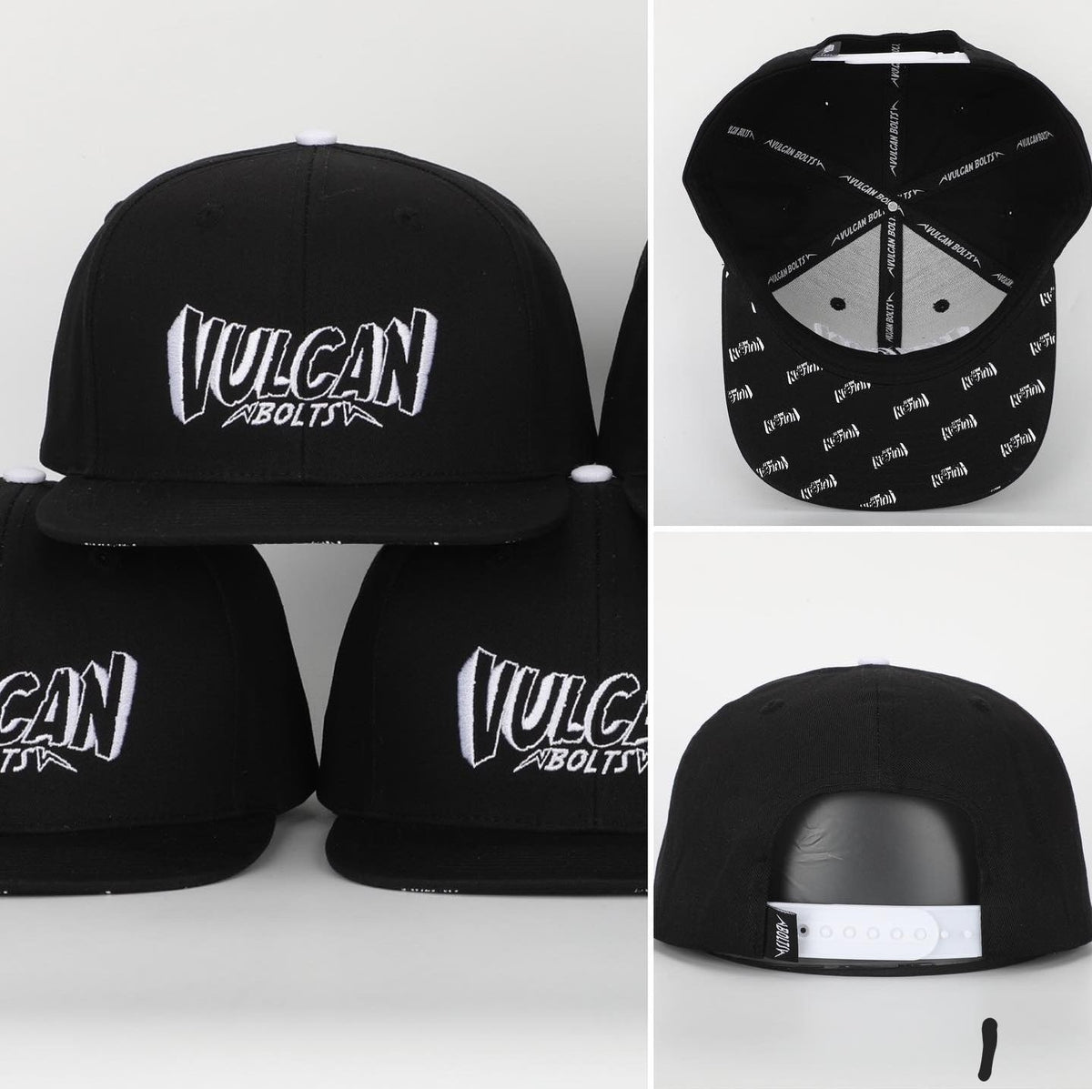 Vulcan Bolts - Modern snap back