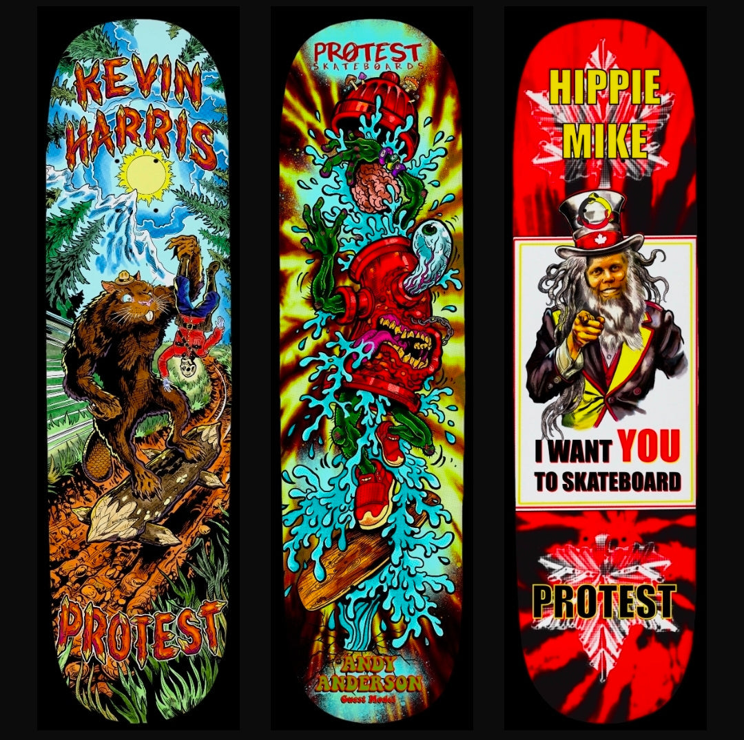 Protest Skateboards "Canadian Generations Series" - Andy Anderson Guest Model