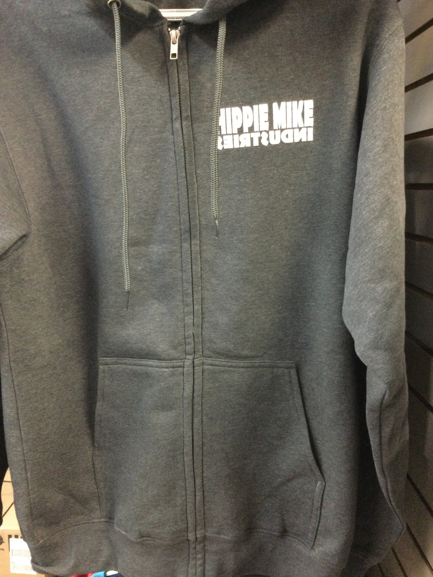 HMI Skate Park Zip Up Hoody - Dark Grey