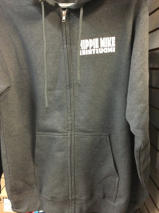 HMI Skate Park Zip Up Hoody - Dark Grey